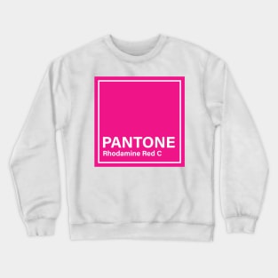 pantone Rhodamine Red C Crewneck Sweatshirt